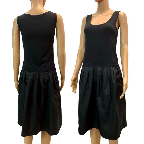 DKNY Black Tank Dress Chic Minimalist Layering | Small - Picture 3 of 9